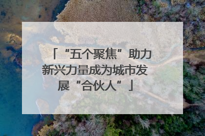 “五个聚焦”助力新兴力量成为城市发展“合伙人”