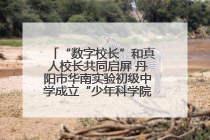 “数字校长”和真人校长共同启屏 丹阳市华南实验初级中学成立“少年科学院”共筑科技创新梦