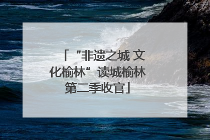 “非遗之城 文化榆林”读城榆林第二季收官