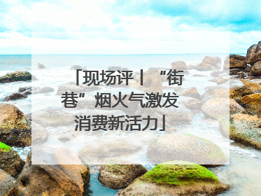 现场评丨“街巷”烟火气激发消费新活力