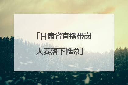 甘肃省直播带岗大赛落下帷幕