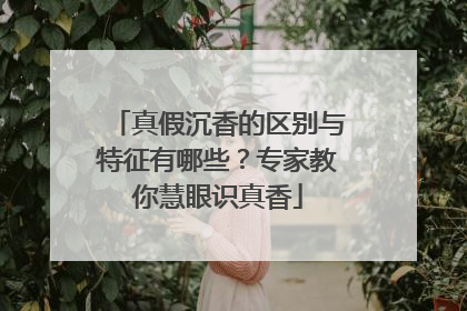 真假沉香的区别与特征有哪些？专家教你慧眼识真香