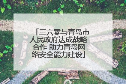 三六零与青岛市人民政府达成战略合作 助力青岛网络安全能力建设