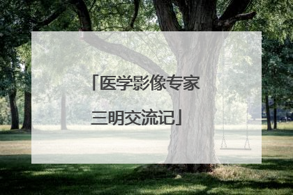 医学影像专家三明交流记