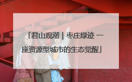 君山观潮｜枣庄绿迹 一座资源型城市的生态觉醒