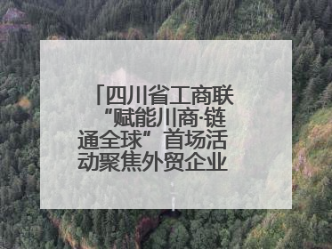 四川省工商联“赋能川商·链通全球”首场活动聚焦外贸企业应对贸易摩擦