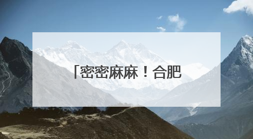 密密麻麻！合肥最近频现的“虫卷风”是啥？