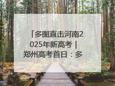 多图直击河南2025年新高考｜郑州高考首日：多方暖心护航 助力学子逐梦