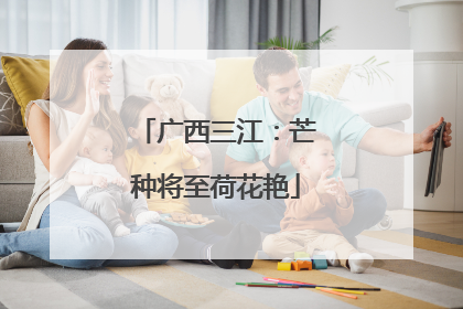 广西三江：芒种将至荷花艳