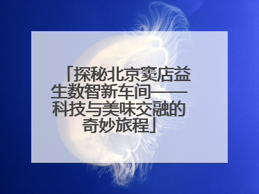 探秘北京窦店益生数智新车间——科技与美味交融的奇妙旅程