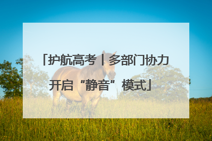 护航高考丨多部门协力 开启“静音”模式