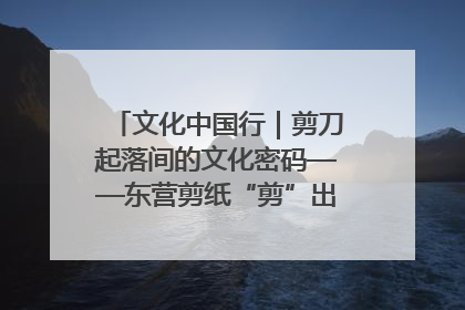 文化中国行｜剪刀起落间的文化密码——东营剪纸“剪”出非遗传承与现代生活的融合之道