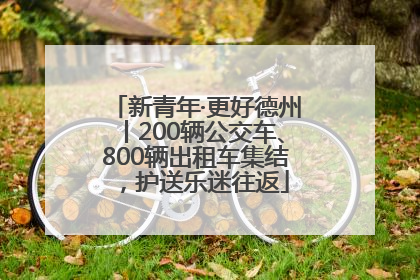 新青年·更好德州丨200辆公交车、800辆出租车集结，护送乐迷往返