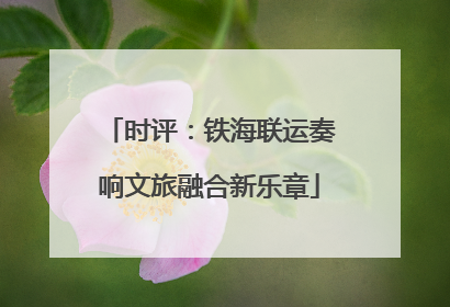 时评：铁海联运奏响文旅融合新乐章