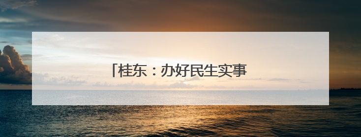 桂东：办好民生实事 绘就残疾人幸福底色