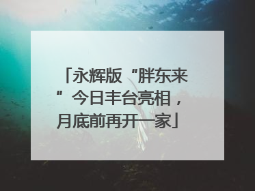 永辉版“胖东来”今日丰台亮相，月底前再开一家