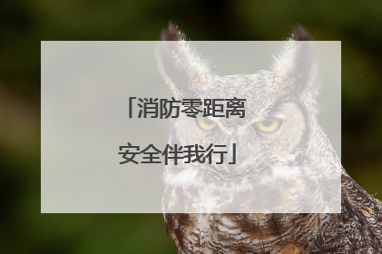消防零距离 安全伴我行