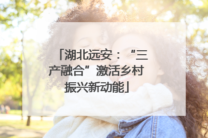 湖北远安：“三产融合”激活乡村振兴新动能