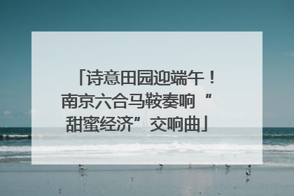 诗意田园迎端午！南京六合马鞍奏响“甜蜜经济”交响曲