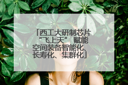 西工大研制芯片“飞上天” 赋能空间装备智能化、长寿化、集群化