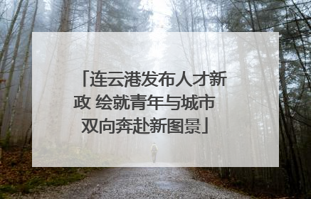 连云港发布人才新政 绘就青年与城市双向奔赴新图景