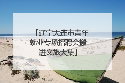 辽宁大连市青年就业专场招聘会搬进文旅大集
