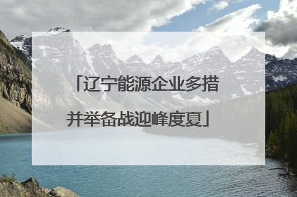 辽宁能源企业多措并举备战迎峰度夏