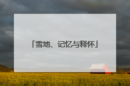 雪地、记忆与释怀
