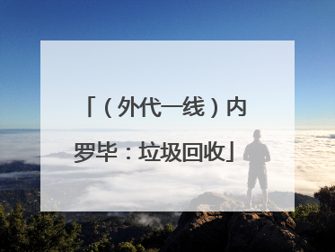 （外代一线）内罗毕：垃圾回收