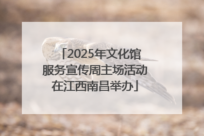 2025年文化馆服务宣传周主场活动在江西南昌举办